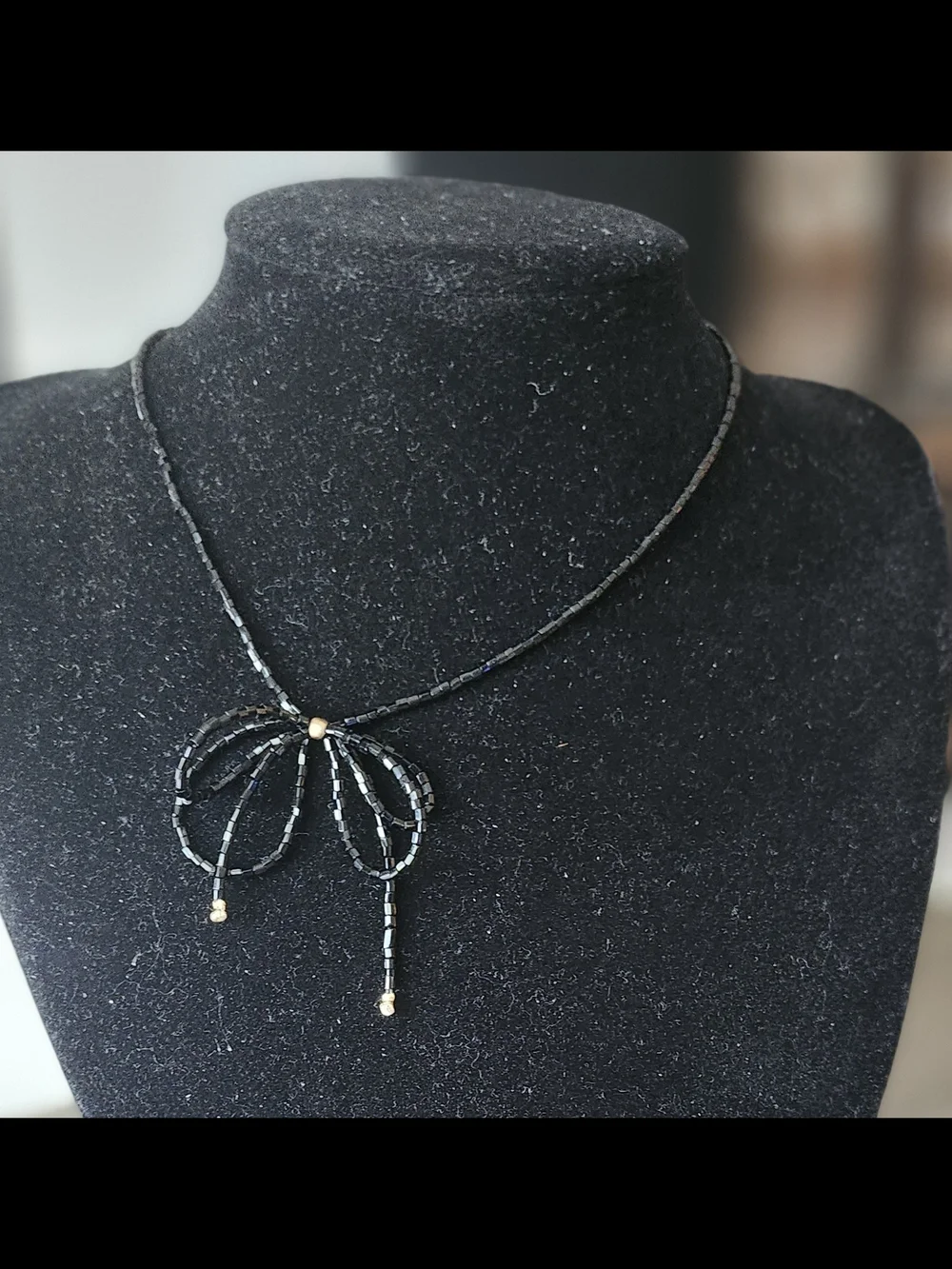 Black Bow Choker Necklace Halloween